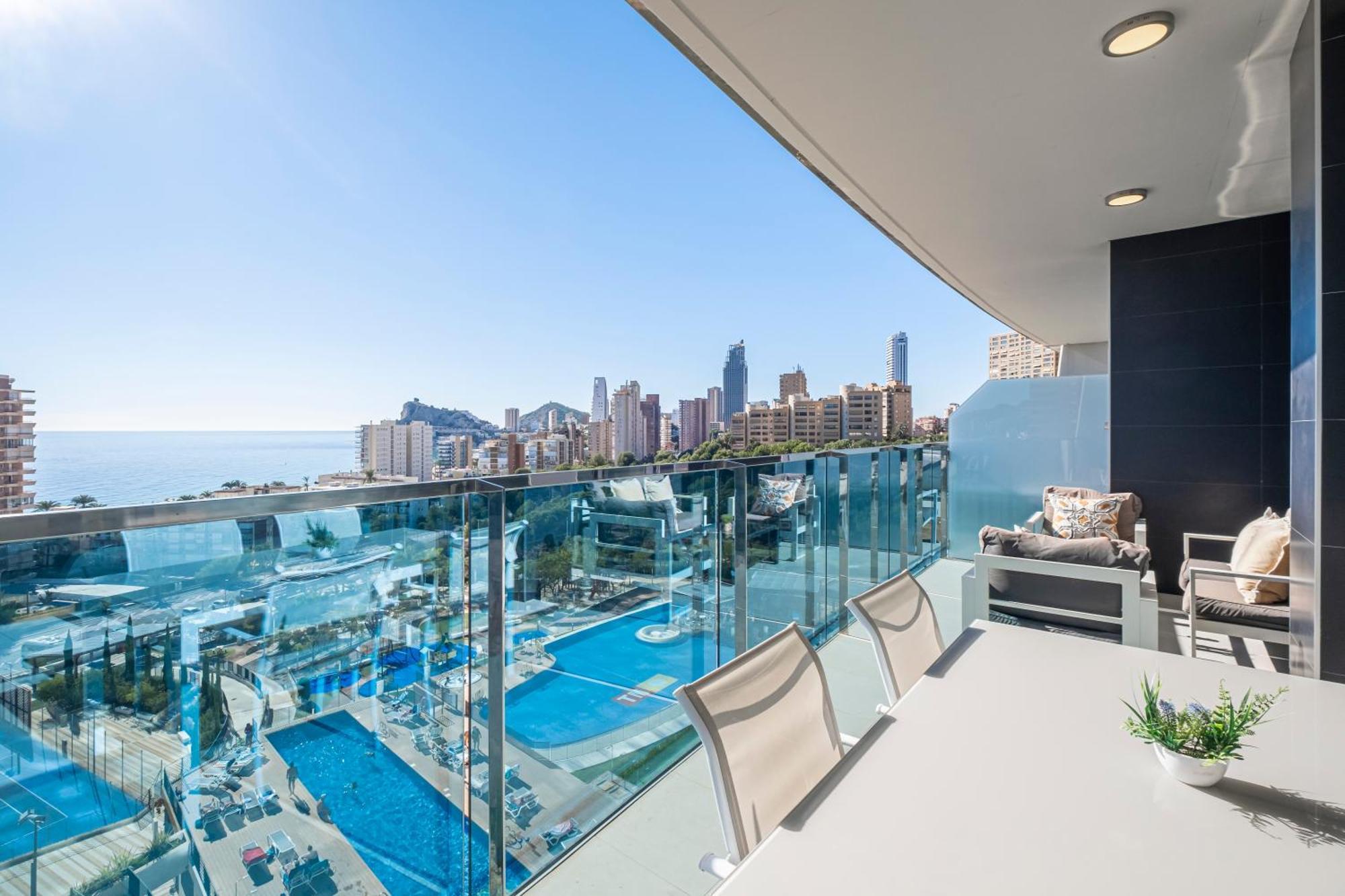 Sunset Drive Resort Apartment 4-8 Poniente Beach Benidorm Exterior foto